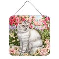 Micasa Cats Just Looking in the Fish Bowl Wall or Door Hanging Prints MI260524